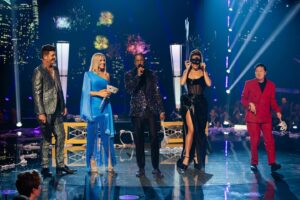 Robin Thicke Instagram - We’re back for Season 11! Everyone welcome the newest member of the team @ritaora ! #TheMaskedSinger