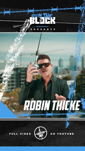 Robin Thicke Instagram - The Legend @robinthicke Blessed The Mic With “Why Remix 🔥🔥🔥 @fromtheblockperformance Out Now! 🎙️