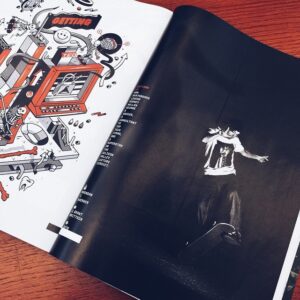 Rodney Mullen Instagram - Just got a printed copy of the new @wired magazine!!
A few months ago, Wired reached out to do an interview, assigning one of the most talented writers I've ever had the opportunity to meet, Brendan Koerner. Wired is the most prestigious tech magazine I know of, and I can't begin to express what an honor it was for me-- and how intimidating, too! I didn't quite know what to expect, and having just read it, couldn't be happier. I hope you like it, too.
(You can click the link on my profile for the online version) 
Photo on the right page by my good friend @jgrantbrittain