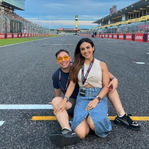 Rodrigo Gallina Instagram - Verte sonreír me llena el alma ❤️.. y más aún si es en uno de los circuitos mas lindos de @f1