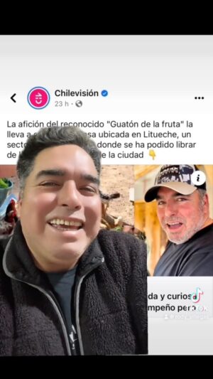 Rodrigo Villegas Instagram - Basta ya!!! 🤣 Aclaración oficial para @chilevision y todo el mundo que YO NO SOY EL GUATON DE LA FRUTA! 😂😂😂

#rodrigovillegas #comunicadooficial #humor