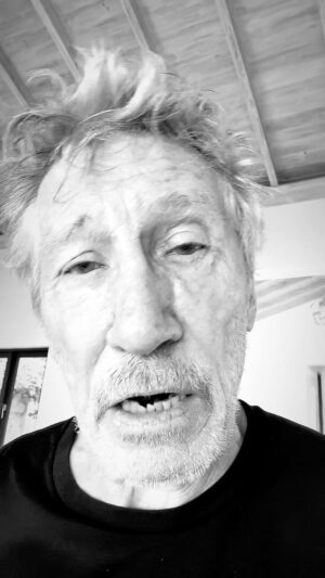 Roger Waters Instagram - CEASEFIRE NOW!!!! 
Love R.
