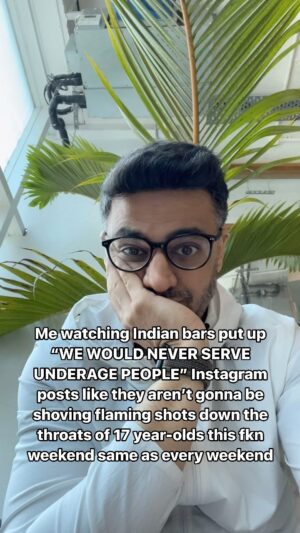 Rohan Joshi Instagram - Cute damage control. But like. Who you kidding bruvs? 🤷🏽‍♂️