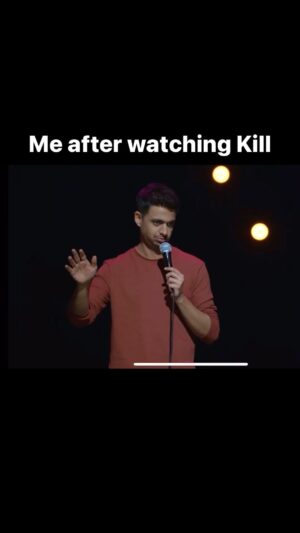 Rohan Joshi Instagram - Very zyaada 10/10 enjoyed the hell out of Nikhil Nagesh Bhat’s Kill. Please watch it in theatres if you can so we can get moremoregore
