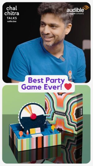 Rohan Joshi Instagram - THE BEST PARTY GAME EVER! 🤯

@mojorojo recommends a board game that will get your party started in a second 🥳 

Watch the FULL EPISODE on Chalchitra Talks’ YouTube channel - LINK IN BIO 💫 
.
.
.
#RohanJoshi #Party #BoardGame #Wavelength #Games #PartyGames #IceBreaker #Reels #Trending #Explore #ChalchitraTalks