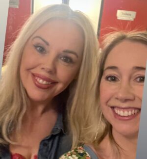 Roisin Conaty Instagram - Some pics from lovely gigs I did -wonderful @alwaysbecomedy this week- Mike Wozniac pose for photo on the tube made us look like that old urban legend about someone dead being propped up to look alive on the northern line. 

Also the brilliant @oldropecomedy last week @comedystorelondon with another incredible bill of heroes