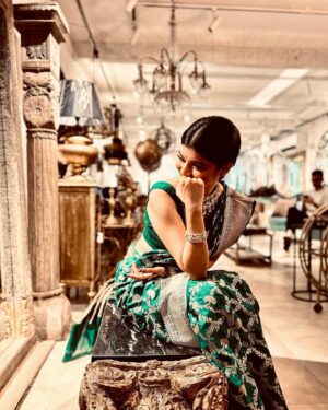 Roja Paromita Dey Instagram - I first met Roja in 2008. It was a year into my  job at The Telegraph and it was also a new beginning for the pretty girl from north Calcutta. So, we more or less began our careers together. Over the years, I have done several stories with Roja and seen her evolve as not only as performer on the ramp but also as an individual, mature beyond her years. From modelling to acting to entrepreneurship, Roja juggles a lot. 
This festive season, she has two projects lined up. The story is out in today’s t2. 
On the sidelines, here are some special Roja clicks! 

@abhijith_chanda 
@indemoderne 
💙💙💙💙💙💙💙
#myclicks