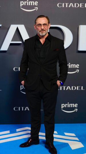 Roland Møller Instagram - Posing at the World Premiere of @citadelonprime 
Awesome show. 👏🏼🤨🔥 Running NOW @primevideo

Wonderful evening. 
Good company and lovely people. 
#strikeapose 
I feel blessed to have contributed to such an ambitious show the world have never seen before.  Get ready, the spy world turns upside down. And so is your favorite hero. 

#intoku 
#imprivileged 
#danishviking 
#eleutheromania 
#menfromthenorth 
#scandinavianvillain 
#weaponizeyourprivilege 
#notyourordinarygentleman