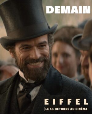 Romain Duris Instagram - Demain !
"EIFFEL est incroyablement spectaculaire" - 
Plus que quelques heures avant de découvrir l’ambitieux film de @martin_bourboulon avec @romainduris et @emmatmackey en salles. ⏳
#EiffelLeFilm, demain au cinéma !
@vanessavanzuylen @pathefilms