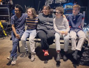 Roman Griffin Davis Instagram - Cinqué, Ann, Charlie and Felix.
Thank you! 

#araregrandalignmentfilm