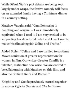 Roman Griffin Davis Instagram - Thank you Matthew, Trudie and Celine (my mum too). I can’t wait! 🎥