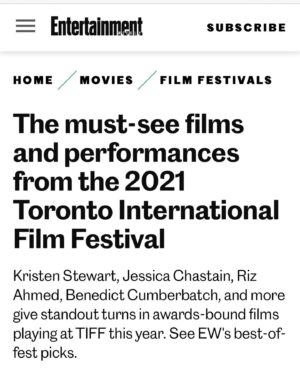 Roman Griffin Davis Instagram - Excited for TIFF… @entertainmentweekly @tiff_net