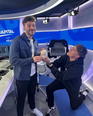 Roman Kemp Instagram - So there you have it sports fans. I’m handing over the baton at the end of March…
Jordan North will be your new host of Capital Breakfast. Couldn’t have gone to a better person, top lad and will be a great addition to your morning routine. You’ll smash it bud @jordannorth1 ❤️👍🏻