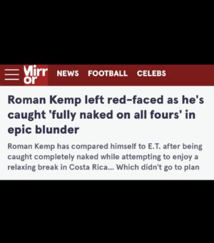 Roman Kemp Instagram - 🫠 Bring on the new year and apparently some new hair!