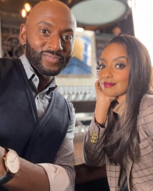 Romany Malco Instagram - Just chillin’ with my newest prime time partner, @azietesfai on set of @millionlittlethingsabc. 
.
.
#millionlittlethings #amillionlittlethings #OnSet #actorslife #supergirl