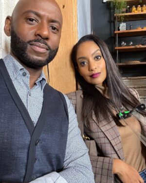 Romany Malco Instagram - Just chillin’ with my newest prime time partner, @azietesfai on set of @millionlittlethingsabc. 
.
.
#millionlittlethings #amillionlittlethings #OnSet #actorslife #supergirl