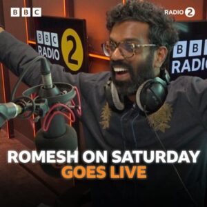 Romesh Ranganathan Instagram - The moment our Romesh goes live to the nation on Radio 2! 🧡✨