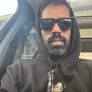 Romesh Ranganathan Instagram - I’m on tour right now so here’s a photo from where I’ll be for most of the year. You can swipe to see where there’s some remaining tickets. Get them in my bio, only if you want to - of course.