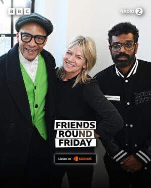 Romesh Ranganathan Instagram - The bromance you never knew you needed 👊 💛

Listen to Romesh Ranganathan and Jay Blades on Zoe’s #FriendsRoundFriday! 

Available on the Zoe Ball and Friends podcast ✨