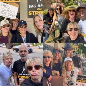 Romy Rosemont Instagram - A bunch of fine people fighting for the present and the future of our business. One day longer one day stronger!!! @sagaftra