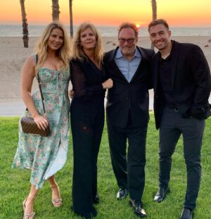 Romy Rosemont Instagram - August 25th these two crazy kids @hannah_marie___ & @cwa1ker got married and I had the extraordinary honor of pronouncing them married!  @vickirosemont & @davidrosemont you threw one hell of a wedding.  Let’s raise a glass to Love!!! ❤️🥂
