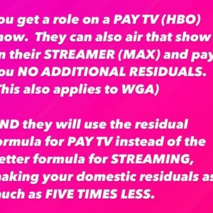 Romy Rosemont Instagram - Thank you @andrewleeds for explaining this so clearly and succinctly and writing it in words I can understand.  This is what’s at stake!  I hope ALL actors will come together in solidarity and fight for what we deserve and for what is right. A YES for a strike authorization gives our negotiating team the position that actors are serious. I LOVE acting. I LOVE storytelling. I don’t want to see it go away. Do you?? Let’s stand with our writers, directors and each other. PLEASE VOTE YES!!! #voteyes @sagaftra @wgawest @wgaeast @directorsguild
