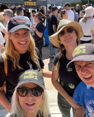 Romy Rosemont Instagram - An amazing turnout at Disney. It’s always great to see people you love fighting for what you love!We will continue to fight until we get what we deserve. YAY US!!! @sagaftra @maradcasey @marycmccormack @jackiemontreal @paulgreenberg1