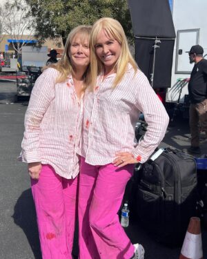 Romy Rosemont Instagram - My delicious and delightful stunt double @kphelan13 on @911onabc  She makes it all look so easy. ❤️