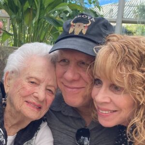 Romy Rosemont Instagram - Aunt Bev 96 years young   my super cute sister and brother @davidrosemont @rosemontprod  @chessierosemont