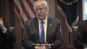 Ron DeSantis Instagram - Instead of building the wall like he promised, Donald Trump caved to the very Swamp he once denounced — trying to ram through amnesty for 2 million illegal aliens.

I will finally stop the invasion and secure our border once and for all.