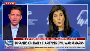 Ron DeSantis Instagram - When Nikki Haley gets off her talking points, she has a much more difficult task.

It’s because she has no core convictions. She tries to tell people what she thinks they want to hear, rather than the truth.

That’s why you hear her talking about ‘My Truth.’ But it’s not your truth or my truth — it's the truth!