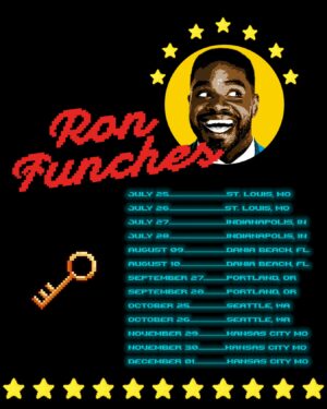 Ron Funches Instagram - Hopping around the country a bit the next few months. If you see your city, grab some tickets🎟️🎟️🎟️