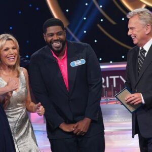 Ron Funches Instagram - Pat Sajak has been hosting Wheel of Fortune the same amount of years I have been alive. That’s so many years of hosting Wheel of Fortune. Congratulations Pat, I had so much fun spinning that wheel, and I’m sure you did too.