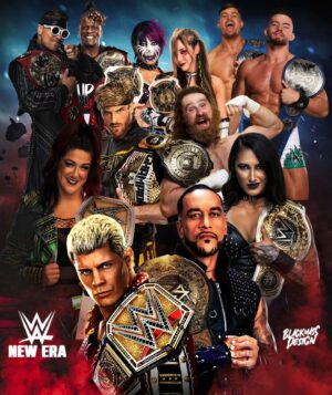 Ron Killings Instagram - THIS IS A NEW ERA 
#rtruth #themiz #asuka #kairisane #graysonwaller #austintheory #bayley #loganpaul #samizayn #rhearipley #damianpriest #codyrhodes 
#wweraw   #prowrestling #wrestling #WWEFamily #BlackMassDesign #WWEFanart   #WWEUniverse #romanreigns #therock #undertaker #wwe #wwenews #smackdown #smackdownlive🔵 #sdlive #wwesmackdownlive #wwesmackdown