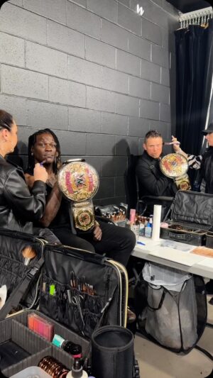 Ron Killings Instagram - @mikethemiz #tagteamchamp NEW WORLD TAG TEAM CHAMPIONS