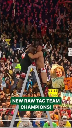 Ron Killings Instagram - AWESOME TRUTH ARE YOUR NEW #WWERaw TAG TEAM CHAMPIONS! 👏👏👏 #WrestleMania