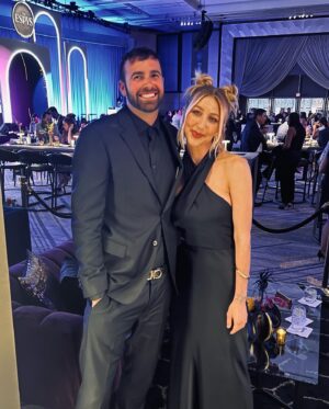 Ronald Gladden Instagram - ESPYS 2023. I’m just happy to be here, but wouldn’t be if not for my new friend @paulwhausergram. Appreciate the invite ❤️