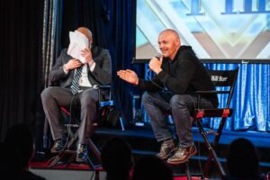 Ronald Gladden Instagram - Bill Burr returns!!🔥

Last night was perfect.

Thanks to the fans, @thecomedystore, the staff, @cannon194, @jeremiahstandup & @sunnyg_sd!!

Episode #6 drops 2/16 on Youtube🍿

📸 @mattmisiscostudios 

#standupcomedy #billburr #adamray #drphil #comedy #fun