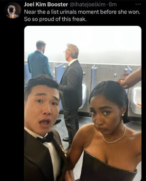 Ronald Gladden Instagram - My favorite cameo so far 🤣 @ihatejoelkim @ayoedebiri @szyjake