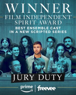 Ronald Gladden Instagram - Indie Spirit Awards 2024 will be one I’ll always remember. Thank you for the opportunity to present, and a massive congratulations goes out to my #jurydutyonfreevee family for winning Best Ensemble aka the ones who did the work while I was trying to herd cats. Also, what’s with the SpongeBob font? #yellowlikespongebob 

Styled by @savannah_mendoza 
Suit @jackvictorofficial 
Shoes @allenedmonds 
Watch @iwcwatches @vivi.watches 
Necklace @blackandblue_brand

Getty Images
📸 Vivien Killilea
📸 Emma McIntyre