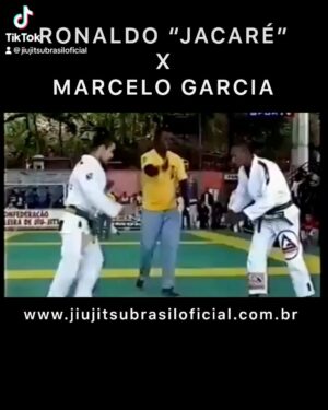 Ronaldo Souza Instagram - Guerra na faixa marrom 

@RonaldoJACARE contra @MarceloGarciajiujitsu na faixa marrom, BRASILEIRO 2001.

#jiujitsubrasiloficial #jiujitsu #bjj #cbjj #ibjjf