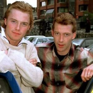 Ronan Keating Instagram - Today was always going to be a tough one. What should be my Brother Ciaran’s Birthday is instead a day to remember he is gone. Gone too soon. Taken from us in the most horrific way. There is no easy way in grief, Just a coming to terms with your situation. We have all been left in this limbo without him. Questioning ourselves and our actions while he was on this earth “why didn’t we spend more time together” “why didn’t we speak more” Fuck I miss my big Brother today and every day since he got on that Green bird to NYC in 1988. Call your sibling,your parent, your child ,your loved one. Don’t put it off don’t think they will be there tomorrow. Because they may not. My heart hurts today. For everyone that has lost a loved one too soon I feel your pain. I’ll light a candle for you C. Remembering you on your Birthday X