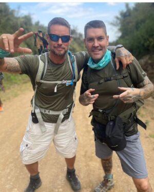 Ronan Keating Instagram - Very proud of these humans.  The Team BodyByrne, consisting of Paul Byrne, Keith Duffy, Alan Keville, Edwin Keville, Marc Bereen, Conor Bereen, Ken Costigan, Nerijus Vasiliauskas, Shane Lynch, and Paul Gallagher, is embarking on The Kenya Tri Adventure expedition to raise funds for The Keith Duffy Foundation. This challenging expedition involves climbing Mount Kenya, mountain biking through a game reserve, and rafting down the Tana River.

Mount Kenya is the highest mountain in Kenya and the second-highest in Africa, standing at an impressive 5,199 meters (17,057 feet). The team will tackle this majestic mountain, which offers a variety of climbing routes to suit different skill levels. They will face rugged terrain, steep slopes, and possibly even icy conditions as they ascend to the summit. This challenging climb requires physical endurance, mental resilience, and teamwork.

After conquering Mount Kenya, the team will transition to mountain biking. They will navigate through a captivating game reserve, where they will encounter Kenya's diverse wildlife in their natural habitat. This leg of the adventure will bring them up close to magnificent animals such as elephants, giraffes, zebras, and antelopes. The team will ride through rugged trails, dirt paths, and possibly even encounter some off-road challenges. Mountain biking in such a breathtaking environment will provide a unique and exhilarating experience.

Following the mountain biking phase, the team will take on the final leg of their adventure: rafting down the Tana River. The Tana River is the longest river in Kenya, known for its scenic beauty and thrilling rapids. The team will navigate the river's rapids, working together to overcome the challenges presented by the rushing water. Rafting down the Tana River will require coordination, strength, and quick decision-making.

Throughout the entire expedition, Team BodyByrne aims to raise funds for The Keith Duffy Foundation. The foundation, established by Keith Duffy, is dedicated to supporting various charitable causes, including those related to autism awareness and support.