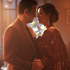 Ronit Roy Instagram - The fragrance of our passion tells the story of our hearts. Engage with us in these playful moments of romance. Stay tuned!