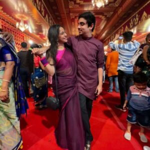 Ronjini Chakraborty Instagram - Ashtami that was 💜💛♥️

#pujo2023♥️ with @ashishsverma @akankshout @rajshekharis @bazlanbaasi @paramitagh @ghoshrita @sudhaverma2012 @ankitasharma.as