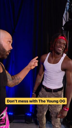 Ronnie Arneill Instagram - @wwejevonevans and @theshawnspears are going at it! 👊 #WWENXT