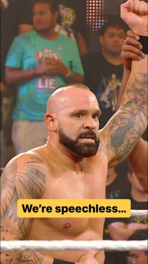 Ronnie Arneill Instagram - @theshawnspears really just pinned @trickwilliams_wwe 😳 #WWENXT