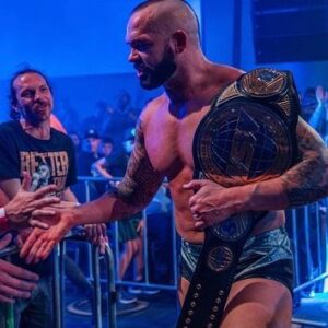 Ronnie Arneill Instagram - After a near 30 hr travel day, I’m finally home. Sitting here jet lagged and eating TimTams, I have some time to reflect on an incredible trip to Australia for @worldserieswrestling 🙌🏻

I was challenged creatively, trusted, given the ball and got to work alongside and headline with some of the best talent on the planet today… I loved every damn second of it. 

Wrestling was FUN. 

Everyone, from wrestlers to production crew, to the wild fans themselves, this was a true team effort and one of the finest tours and companies I’ve ever had the pleasure of being apart of. I don’t throw around praise lightly but I’ll be the first one to shout from the rooftops when professionalism is top notch. 

To everyone who joined us on this tour, fans and wrestlers alike, the pleasure was all mine. Thank you for having me Australia. I love you all. 

Let’s do it again soon 🇦🇺❤️