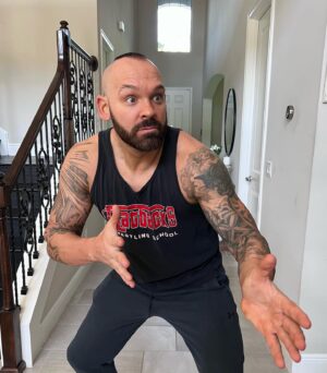 Ronnie Arneill Instagram - All tanned up and ready to go. Thank you Jessica and @thebronzingpalace for making a Canadian boy look like a lifelong Florida one 🤣 

I’ll be seeing you all at #IconsOfWrestling tomorrow from 11-2pm in Philly and tomorrow night in NJ for @wearewrestlepro. Come say hi and get some eyes on a #Perfect10 🙌🏻

#tan #tanning #wrestling #flatbacks #training #travel #philly #newjersey