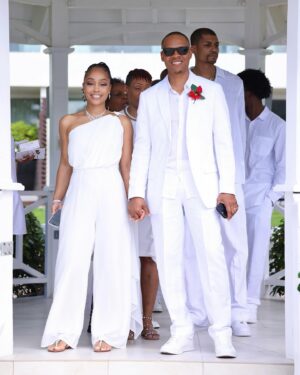 Ronnie DeVoe Instagram - Therefore what GOD has joined together, let no one separate. 

Mark 10:9

To @setep_hotep_bey and @pammy_1013 , we thank you both for allowing us to continue our journey as #marriageambassadors as you begin yours as a newly wedded couple! 

Officiating your wedding in #Jamaica on 1-13-24 was magical, rewarding and immensely inspiring! The song you chose for @ShamariDeVoe to sing made the moment even more heartfelt! Just know, we wouldn’t have been anywhere in the world on your GOD ordained day.

• Continue to love on each other as you did in the beginning. 
• Continue to ask questions and always keep getting to know each other because we are forever changing. 
• Active listen to each other because that will allow you to understand what the other persons needs, desires and challenges are so you can address them. 
• That’s just the tip of the iceberg! 

• Make sure marriage maintenance with a coach/counselor is a part of your plan moving forward and stay close to like minded couples that are not giving up on each other and will hold you both accountable! 

We love you both to life and look forward to seeing you at the @Married4LifeWalk on April 26-27! IT’S OFFICIAL NOW!!! 😉💍🖤

Remember —> “Never let go of the hand you are holding…”

#DeVoeted